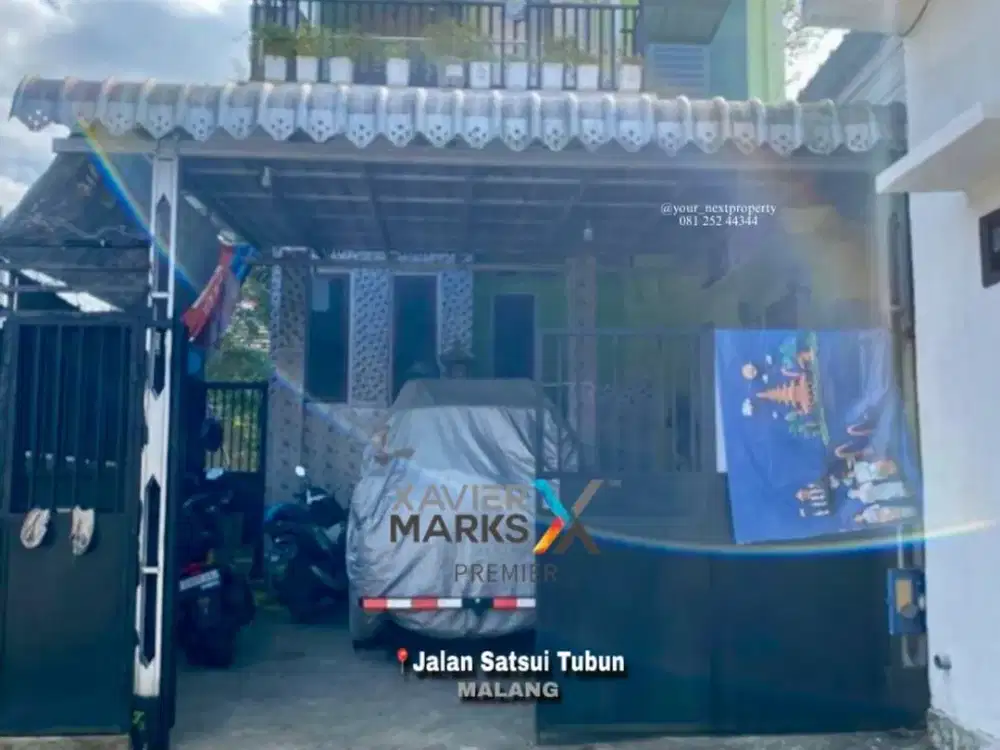 Rumah Dengan View Kota Malang Di Jalan Satsui Tubun Sukun Malang