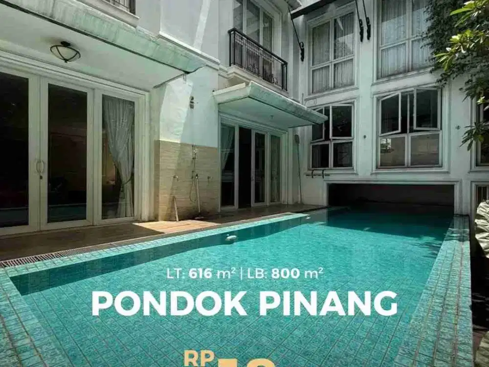 rumah mewah siap huni di pondok pinang shm dekat pondok indah