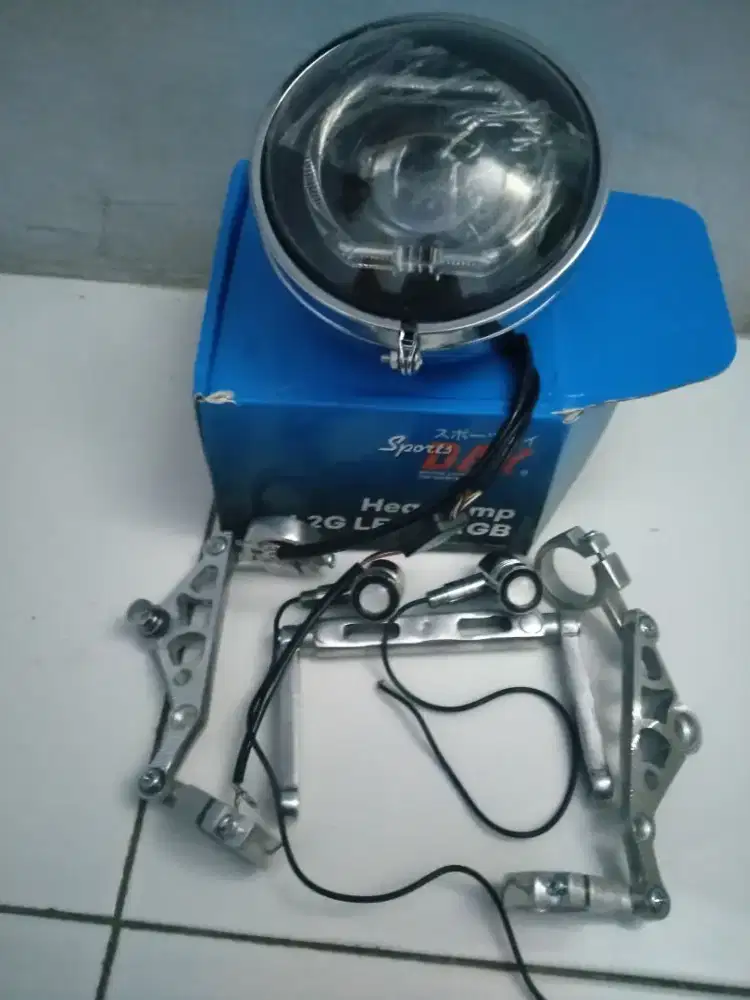Jual lampu lcd buat motor GL,Mego pro,cb