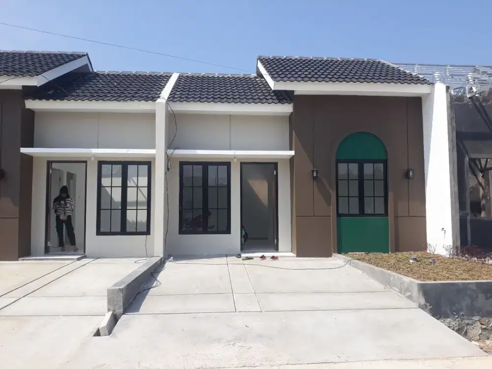 Rumah Subsidi Dobel Dinding +Tembok Belakang di Cileungsi