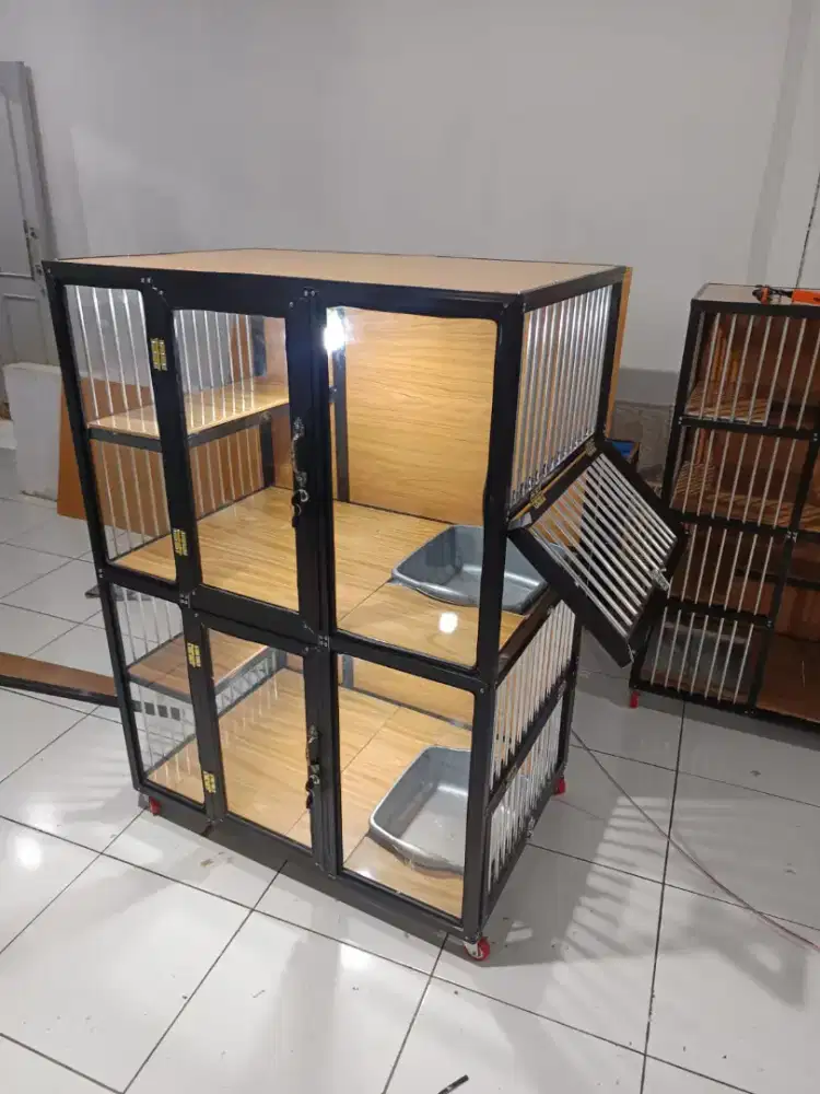 Kandang kucing Aluminium