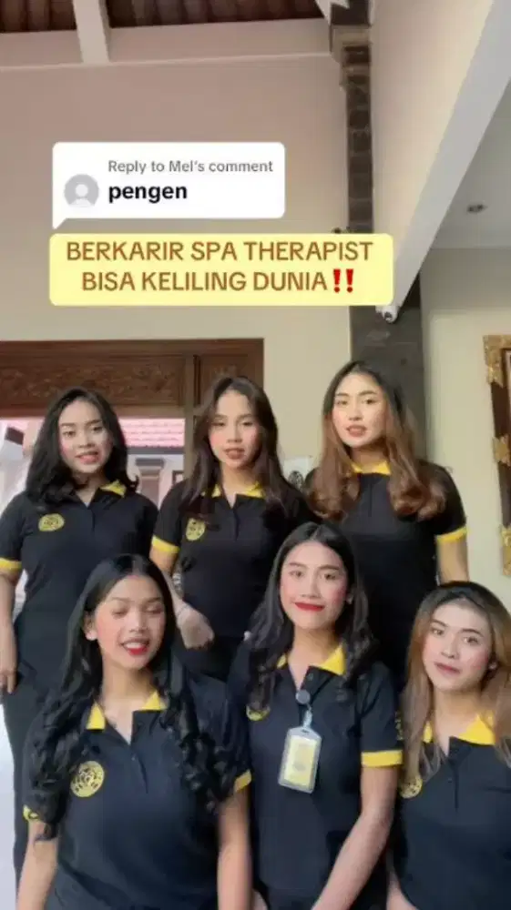 Lowongan Therapist Wanita Santuary