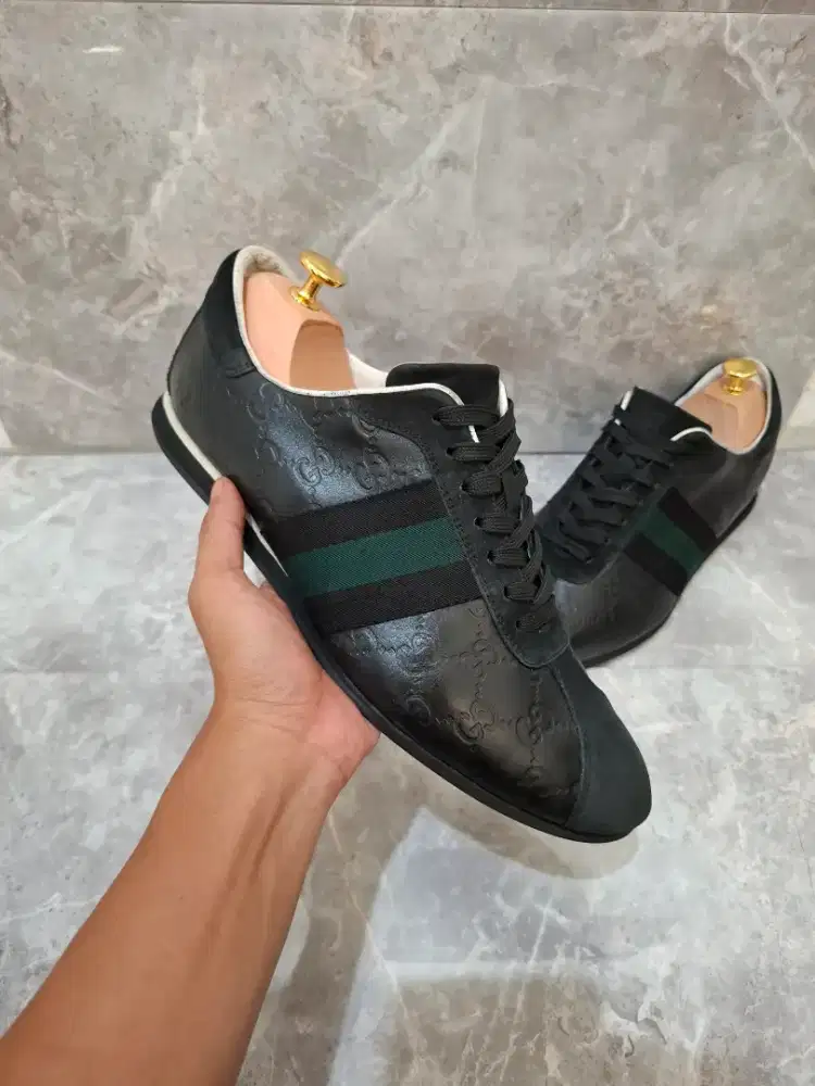 Sepatu Gucci Original sneakers casual prelover bally lv louis vuitton