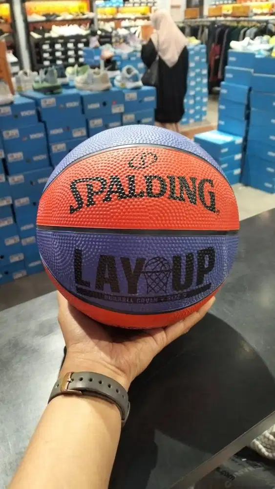 SPALDING - Bola Basket / Mini Ball - Size 3 Original 100%