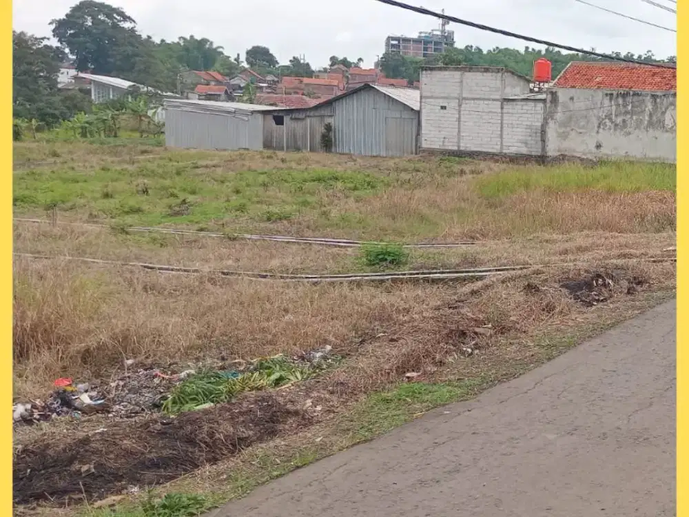Tanah Bandung 300 Meter Dari RS & Kampus UNISBA Cicalengka SHM
