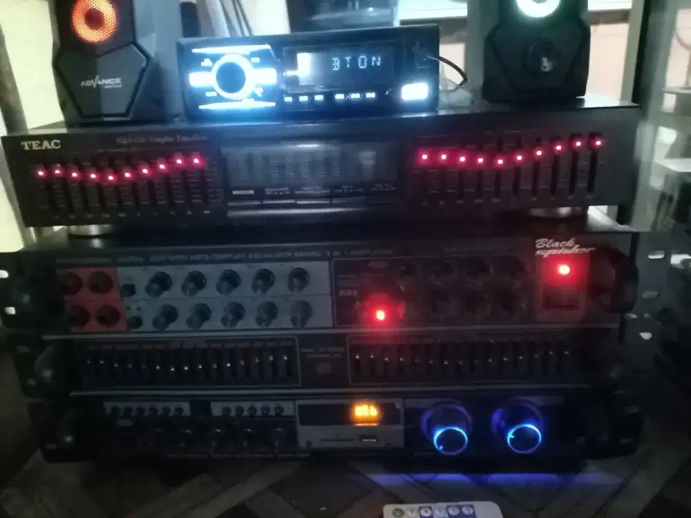Equalizer TEAC model lama Hi Fi 20 ch. Nego.