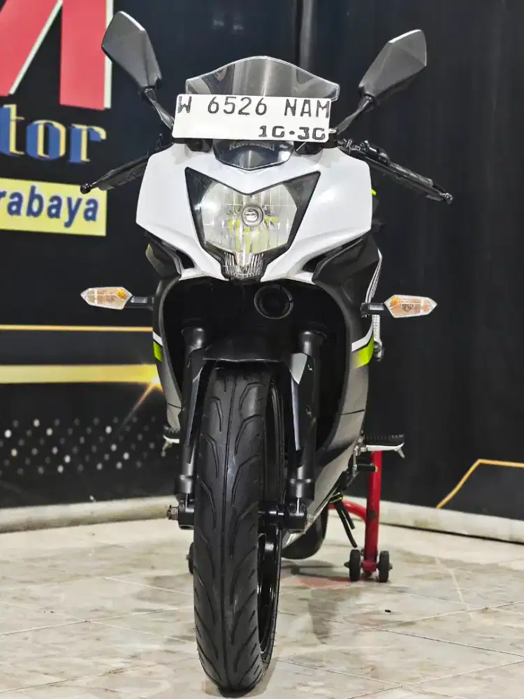 Ninja fi 250 SL mono km.7rb plat baru dp.3jt.Anugerah motor rungkut