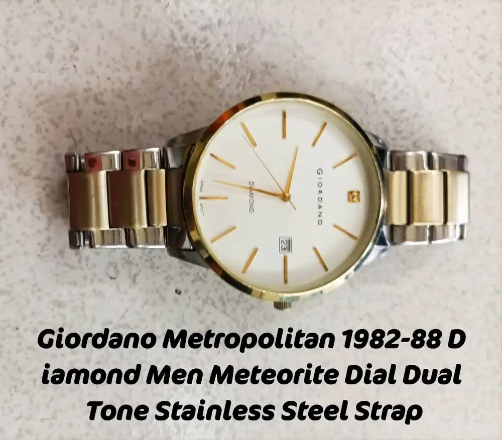 Jam tangan GIORDANO  DIAMOND normal dan mulus 85 %