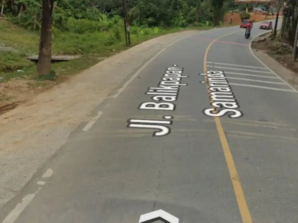 Tanah murah 3,8 H pinggir jalan Soekarno Hatta km 15