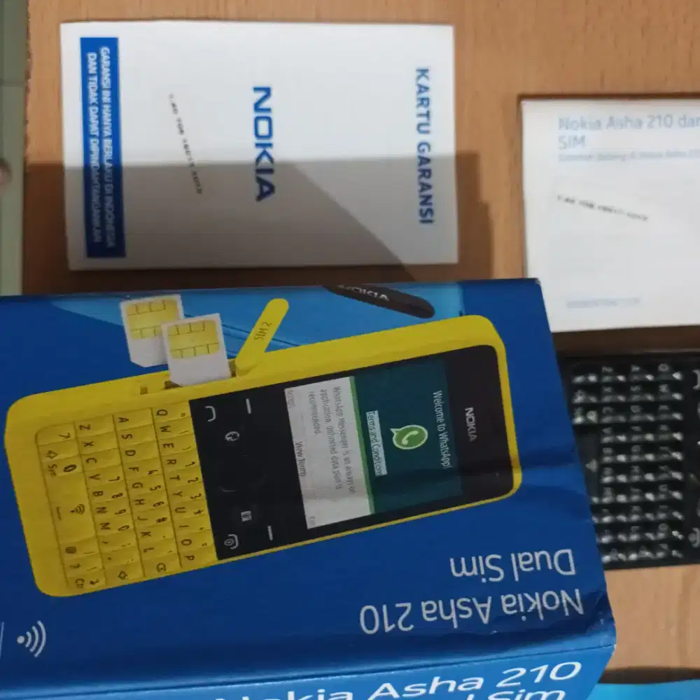 Nokia dual sim komplit dus