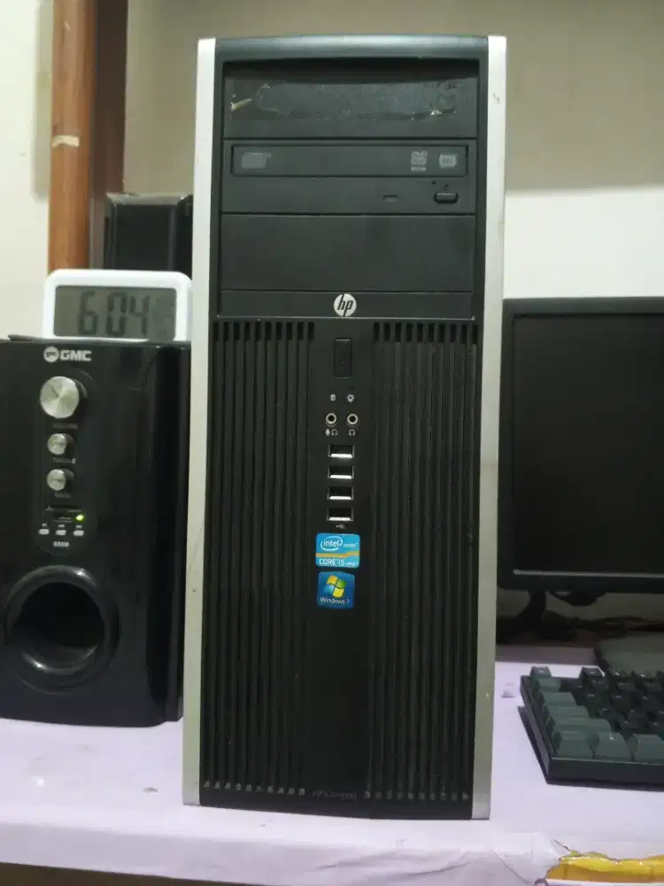 Pc cpu HP intel i5 + ssd 240gb...cpu only