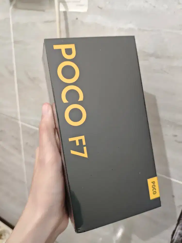 NEW Poco F7 Silver 12/512gb Garansi Resmi Indonesia 15 Bulan