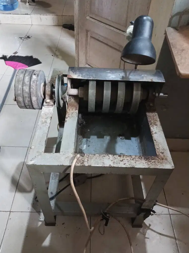 Paket Mesin potong dan poles batu akik