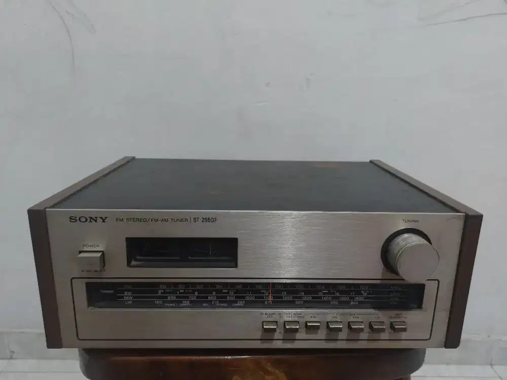 Receiver Radio Tuner Fm Am Sony ST-2950F
