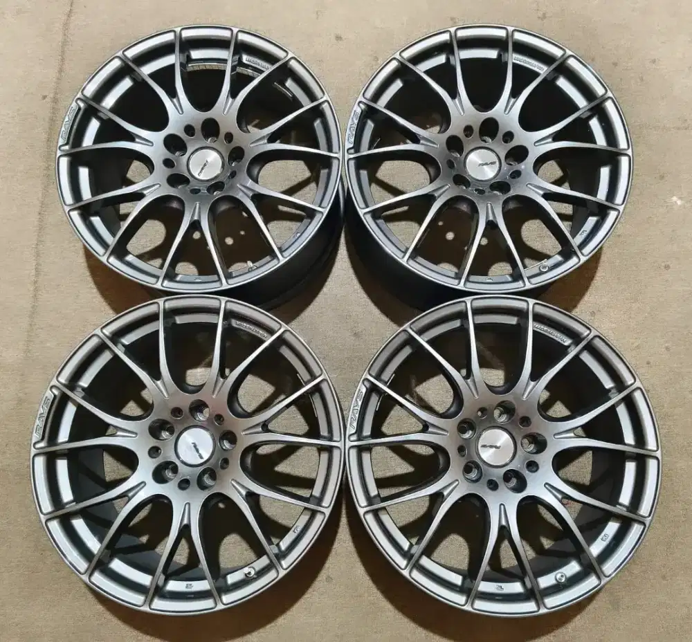 Velg Ori Rays Homura2x7  R18 x 8.5 offset38 pcd 5x114/112