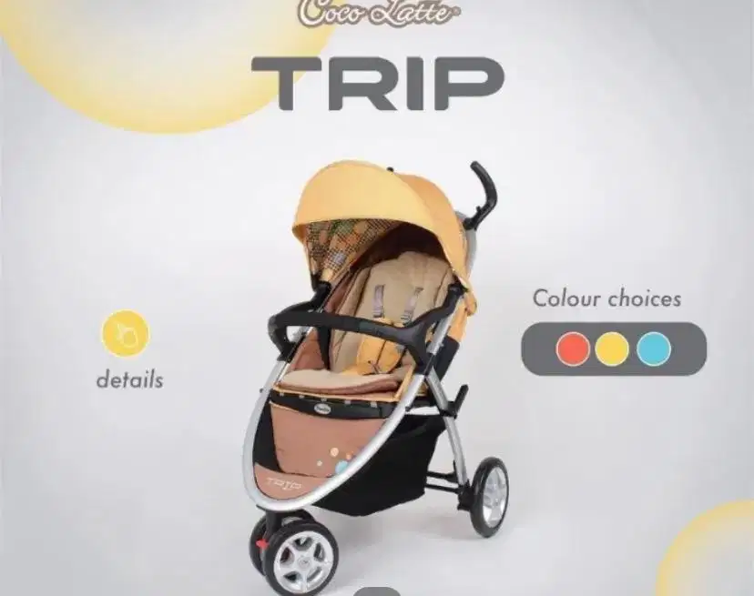 Stroller Cocolatte Trip Yellow
