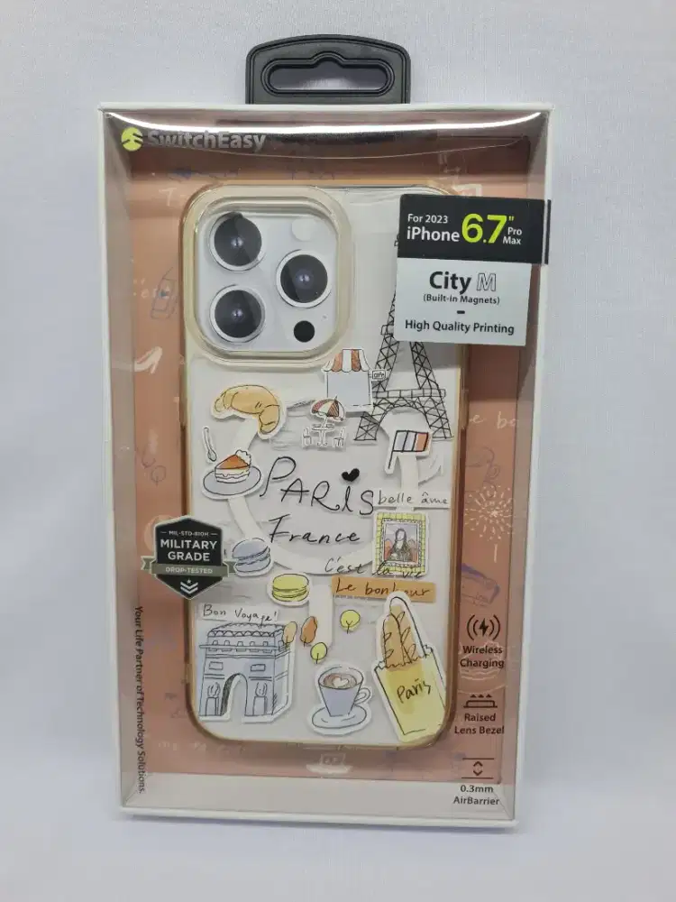 CASING CASE IPHONE 15 PRO MAX BEKAS SWITCHEASY MEGASAFE BLACKPINK