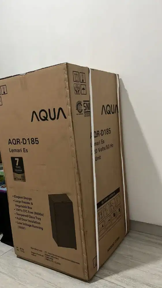 NEW kulkas AQUA 1pintu AQR D-185