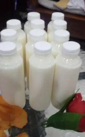 susu kambing etawa murni 100% kemasan botol berkhasiat tinggi jamin ok