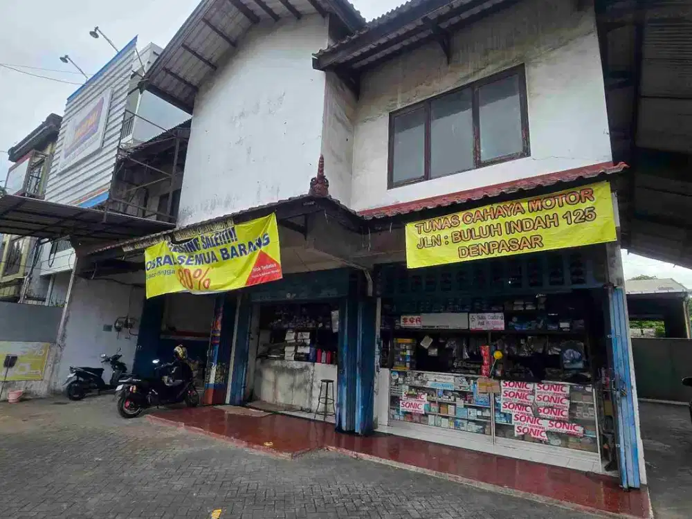 Over kontrak Ruko gandeng 2 lantai Raya Buluh Indah Denpasar Bali