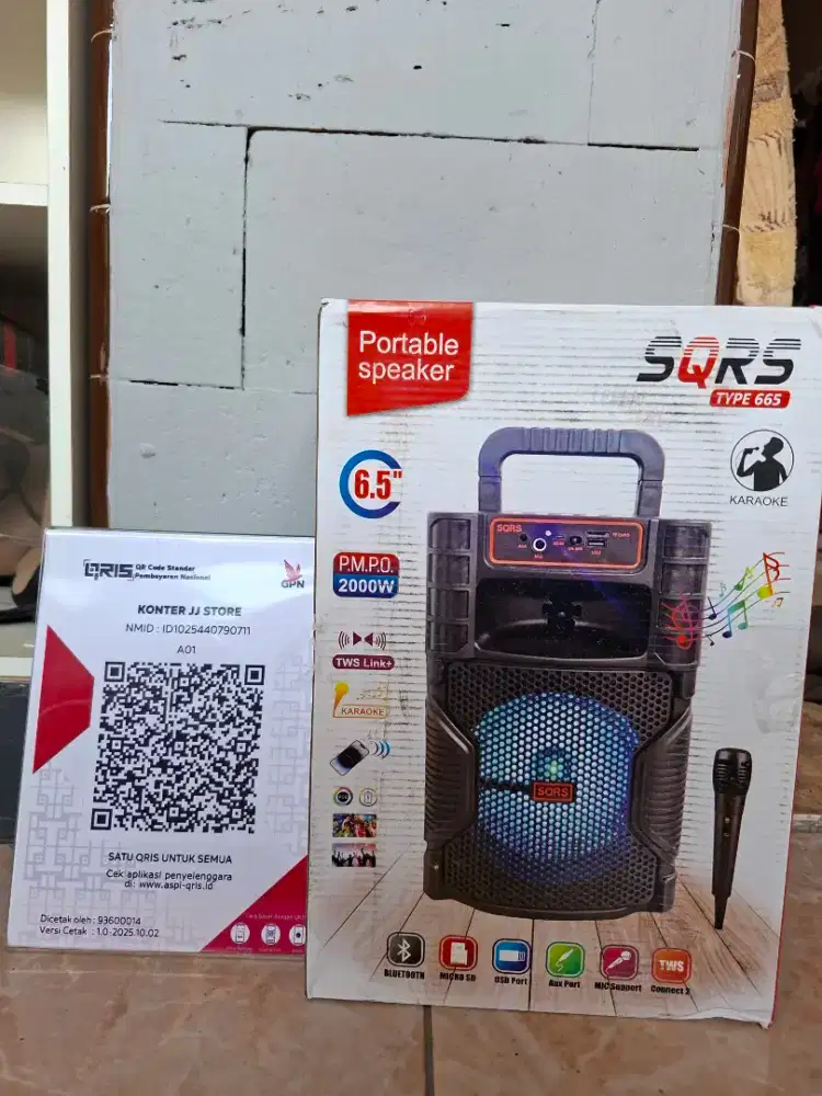 NEW Speaker SQRS 665 !!