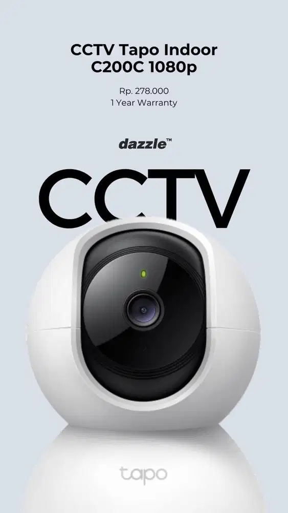 CCTV TAPO C200C GARANSI 1 TAHUN