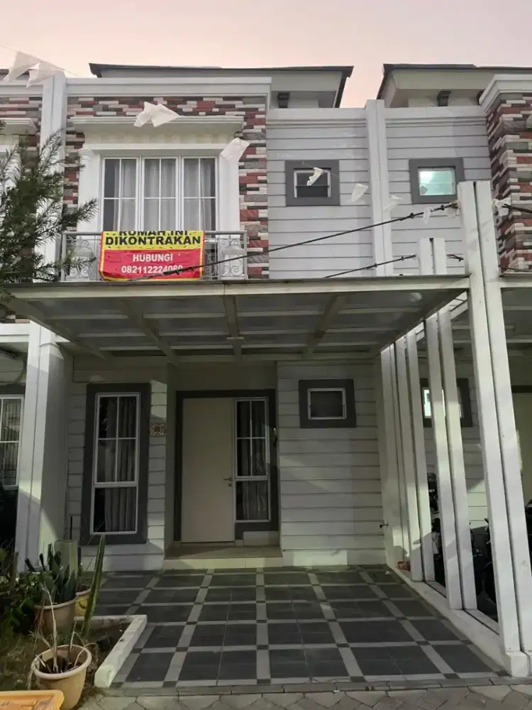 DISEWA RUMAH FURNISHED MURAH CLUSTER MONACO SEVILA JABABEKA CIKARANG