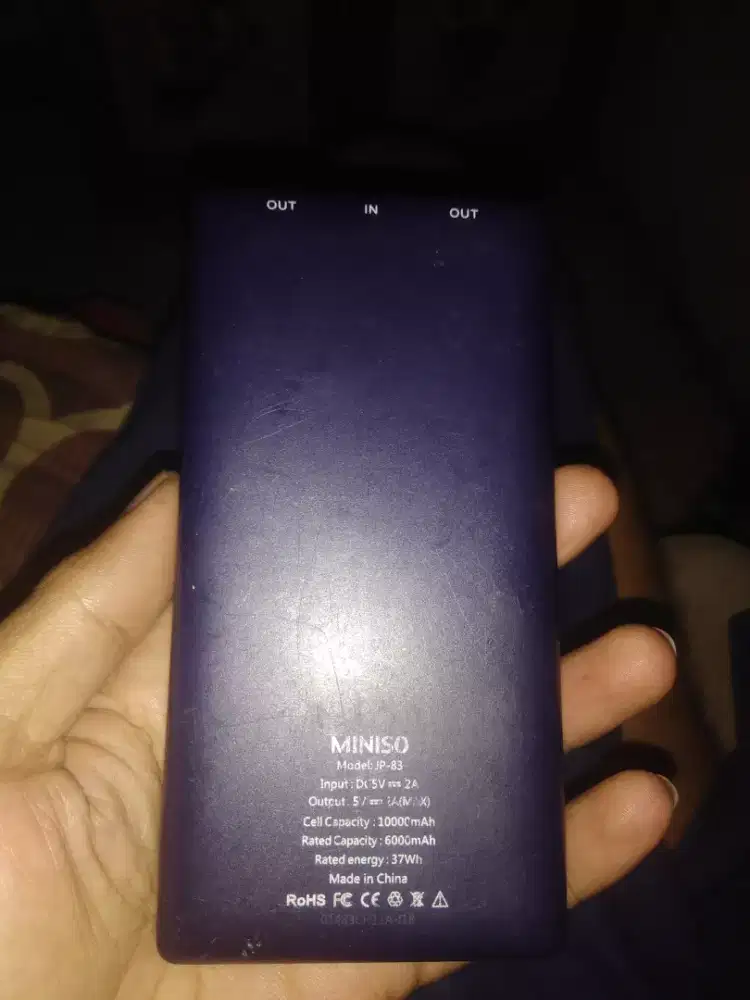 Power Bank merk miniso ori