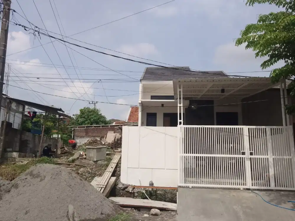 Rumah Baru Pojok/Hook (murah)