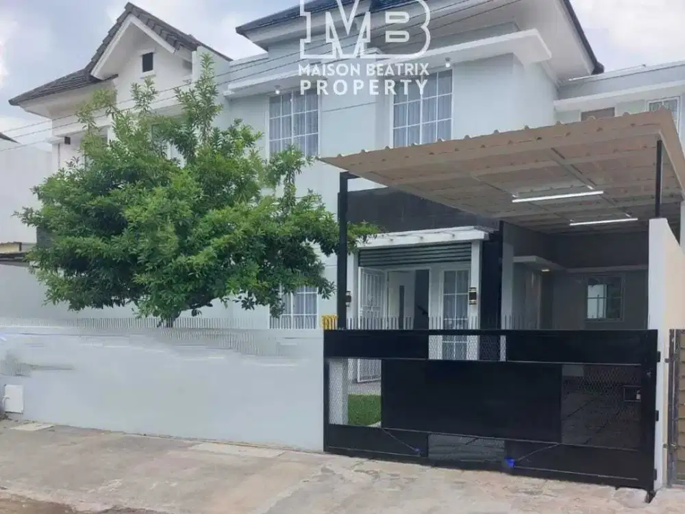 DIJUAL RUMAH 2LT BARU RENOV, DIJALAN BOULEVARD SRRPONG PARK BSD