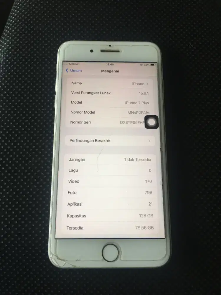 iPhone 7plus ibok 128gb