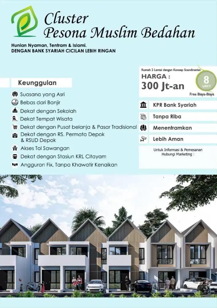 RUMAH 2 LANTAI MURAH DEPOK