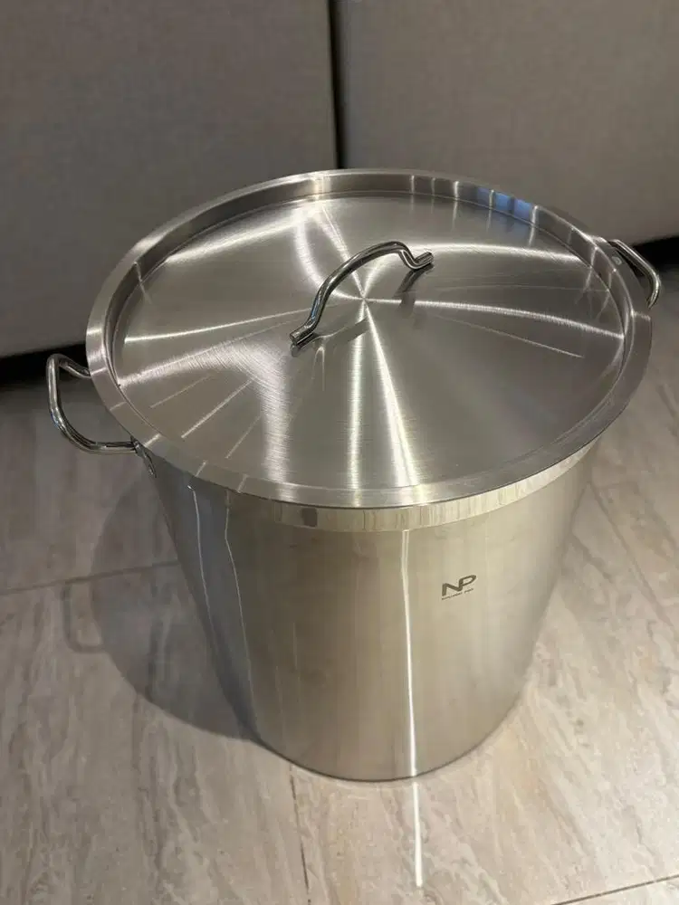 Panci Stockpot Besar Stainless 100lt dari Korea