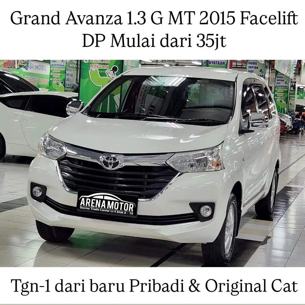 [KM 50rb] Grand Avanza G MT 2015 Antik Facelift # Toyota 1.3 Manual