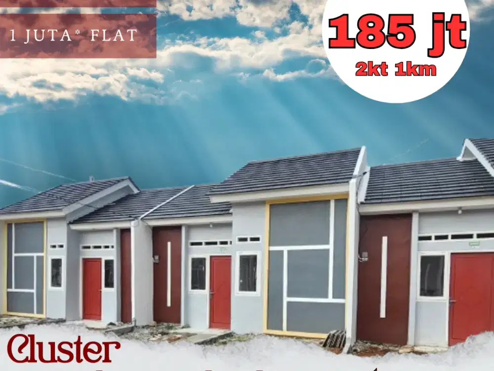 Rumah subsidi terbaik dekat bandara soetta grandcity sukadiri