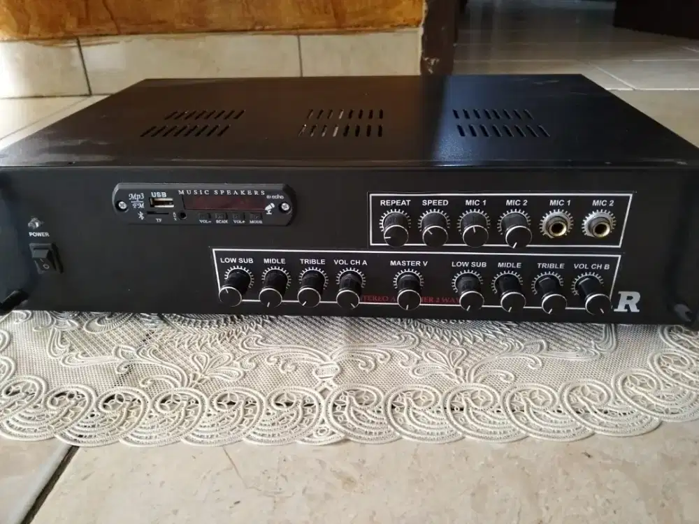Power amplifier dan mixer db voice