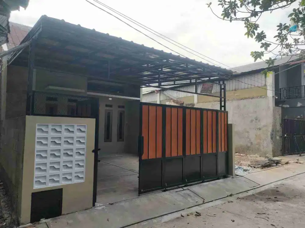 Di jual rumah baru siap huni akses mobil di pekapuran cimanggis depok