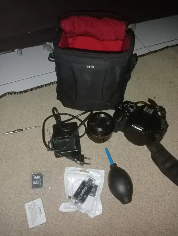 Canon 600d lensa fix 50mm