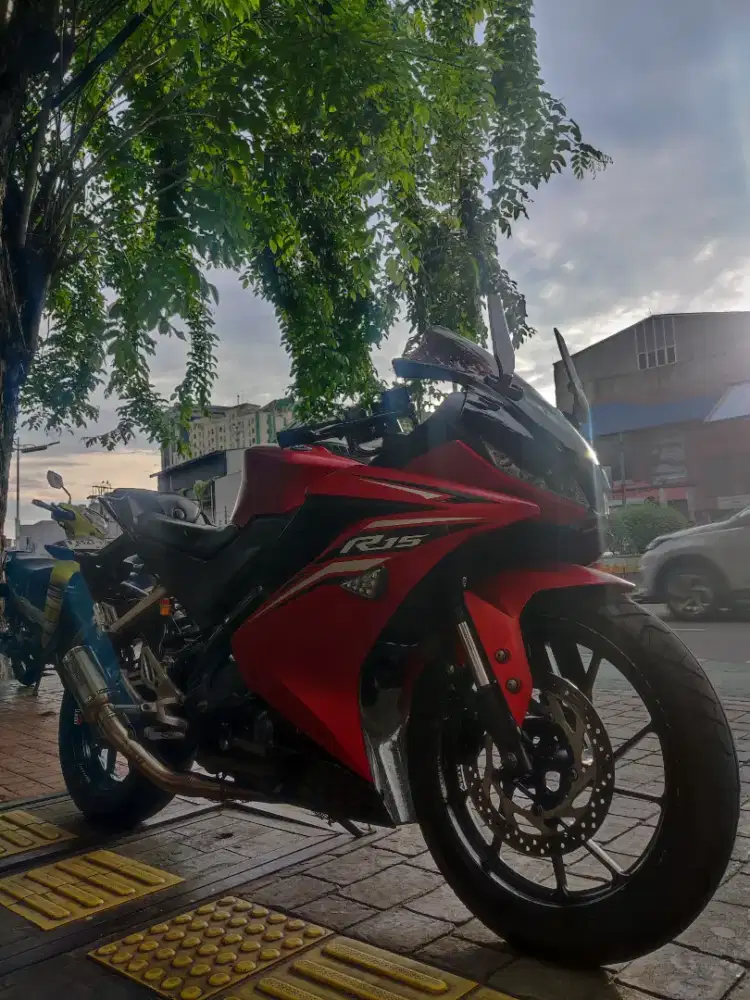 R15 V3 VVA 2017 / 2018 Orisinil Plat Panjang Siap Gas ABBA