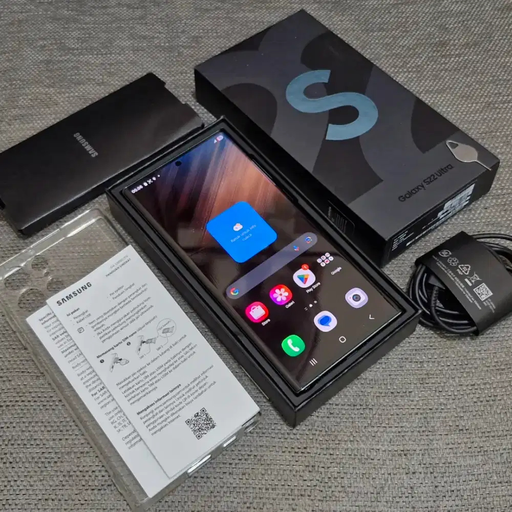 Samsung S22 ULTRA 5G 12/256GB Green Resmi SEIN.