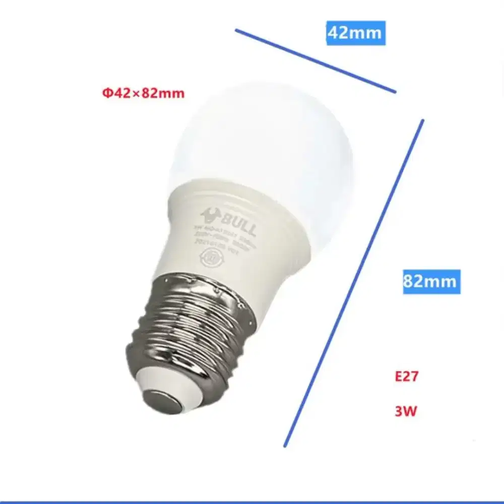 Bohla Lampu 3 Watt 6250