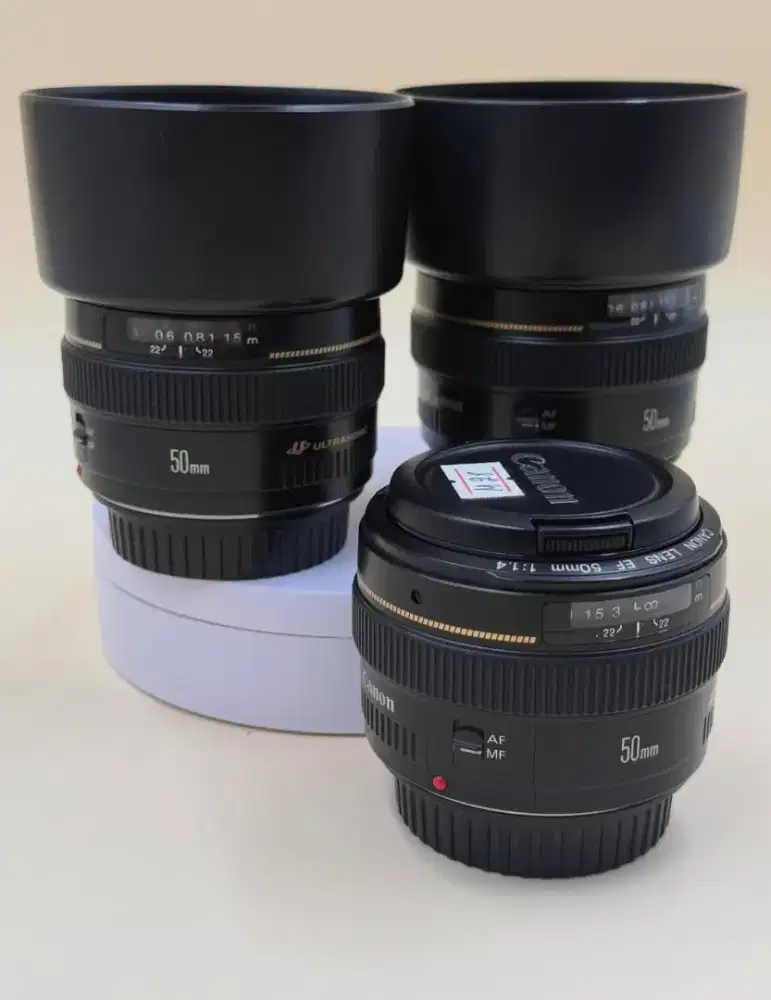 lensa 50mm f1.4 canon ( di cari untuk di beli ) jabodetabek