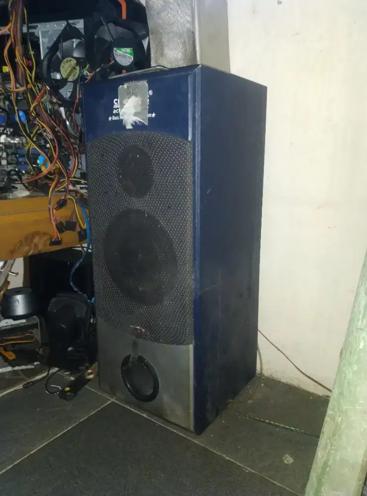 Speaker Pasif..masih normal..gak kepakai ampli rusak