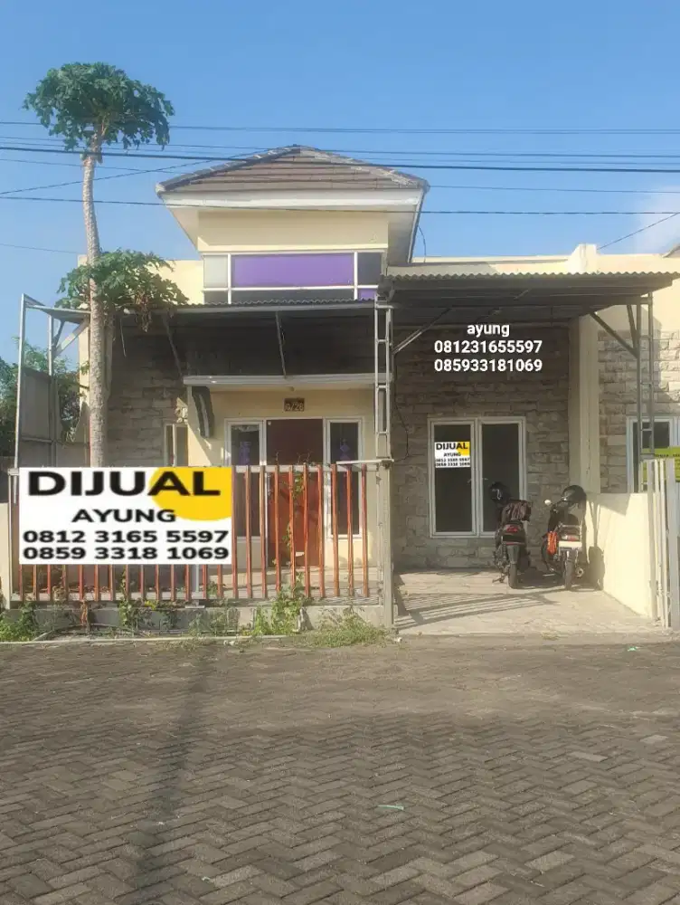 MURAH ! Blok Sini Rmh baru 1M-an, Rmh 1Lt di Puri Asri Sidoarjo