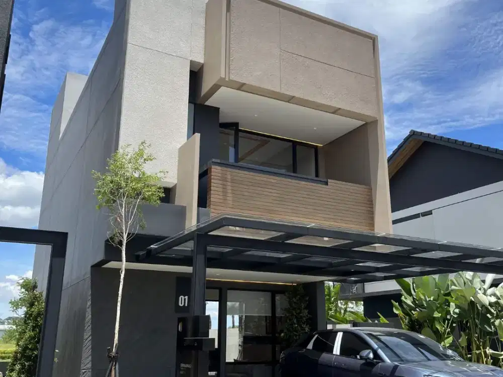 RUMAH 2 LANTAI DENGAN HIGH CEILING TERMURAH SE SERPONG