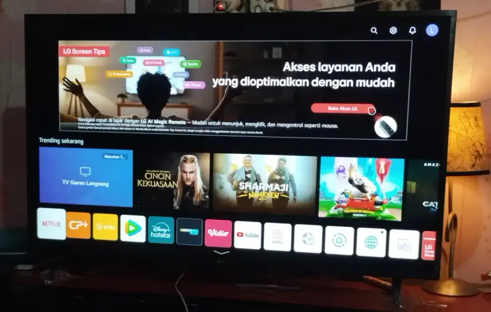 JUAL SMART TV LG 43