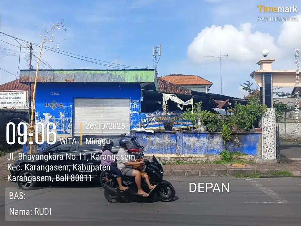 Dijual Tanah dan Bangunan Strategis untuk Tempat Tinggal dan Usaha