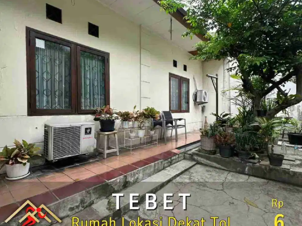 DIJUAL RUMAH LOKASI PREMIUM DEKAT PINTU TOL DALAM KOTA DI TEBET JAKARTA SELATAN
