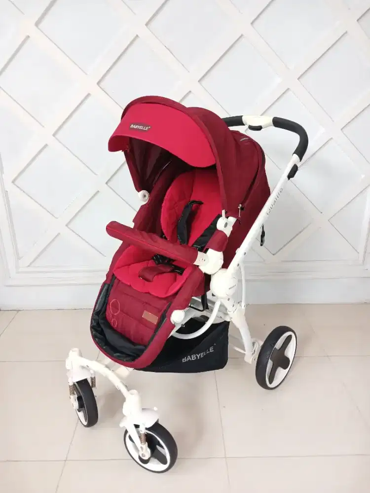 MURAAH, PREMIUM Stroler / Stroller / Kereta bayi BABYELLE QUATTRO