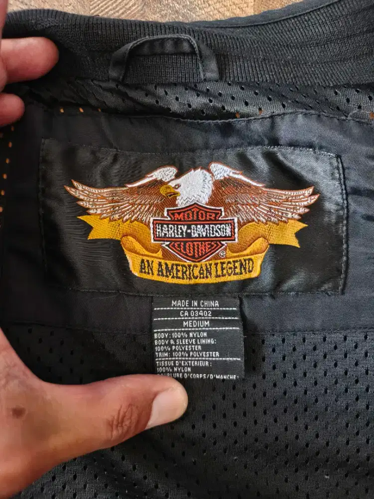 Dijual jaket motor harley davidson